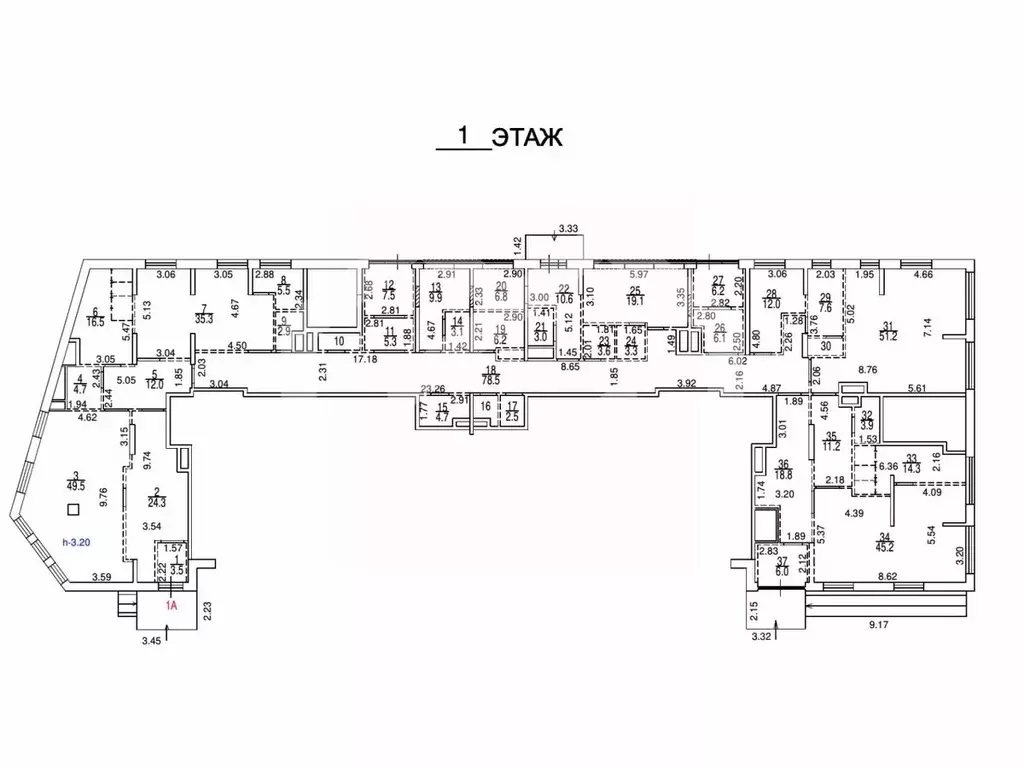 Помещение свободного назначения в Москва бул. Яна Райниса, 4К3 (505 м) - Фото 2