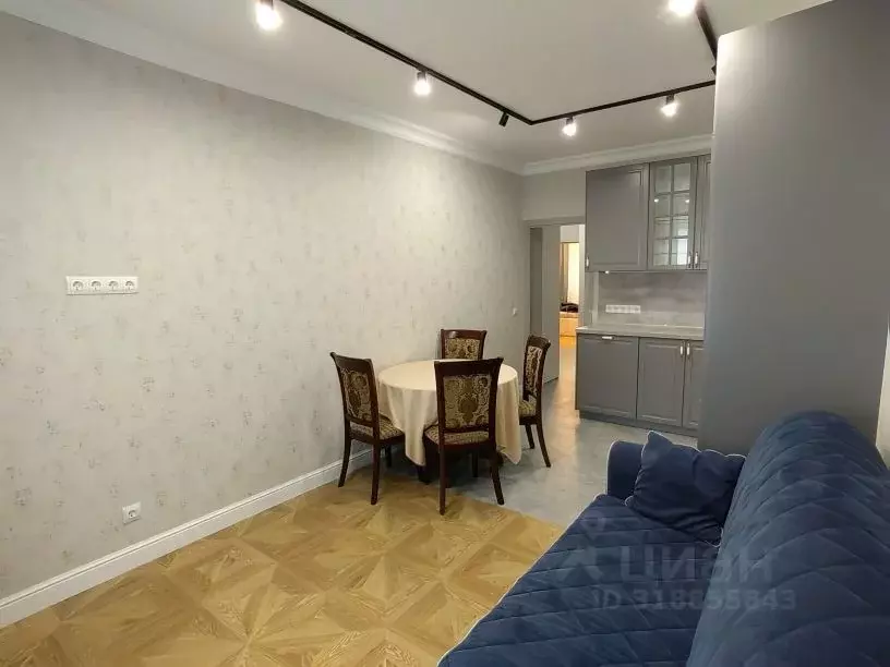 2-к кв. Санкт-Петербург ул. Александра Матросова, 8к1 (55.3 м) - Фото 1