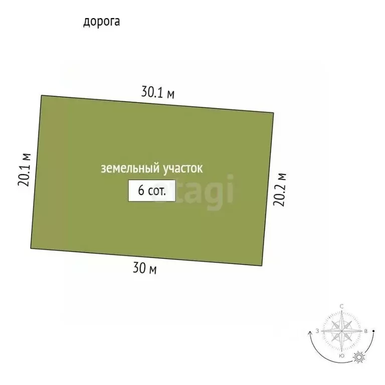 Участок в Крым, Феодосия муниципальный округ, Орджоникидзе пгт, Волна ... - Фото 2