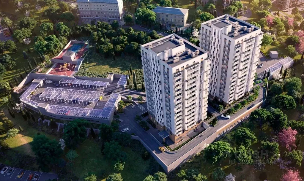 Студия Крым, Ялта проезд Бакунинский, 13 (36.44 м) - Фото 1