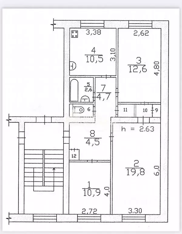 3-к кв. Ямало-Ненецкий АО, Новый Уренгой ул. Геологоразведчиков, 16Д ... - Фото 1