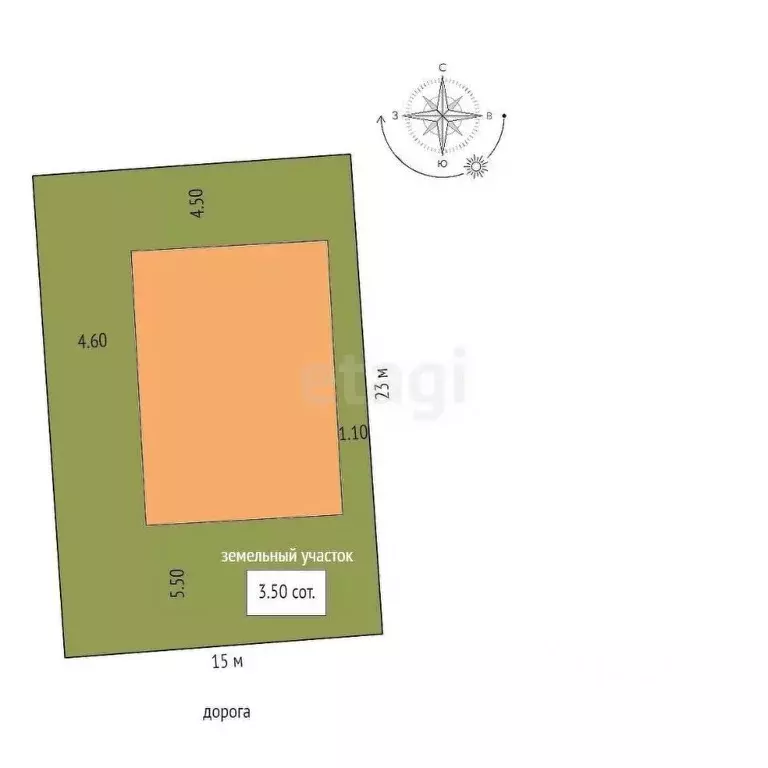 Дом в Ростовская область, Мясниковский район, Краснокрымское с/пос, ... - Фото 2