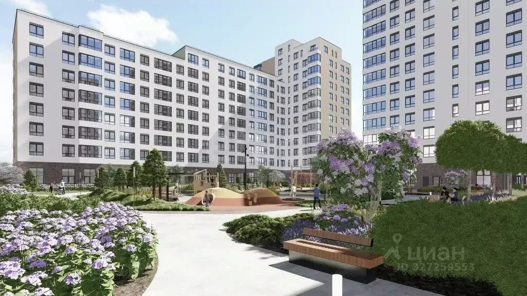 2-к кв. Курганская область, Курган просп. Конституции, 56А (68.02 м) - Фото 1