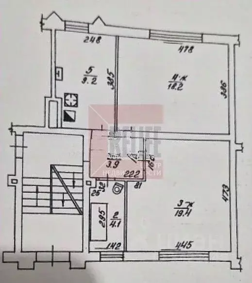 2-к кв. Калининградская область, Калининград ул. Молочинского, 9 (55.0 ... - Фото 2