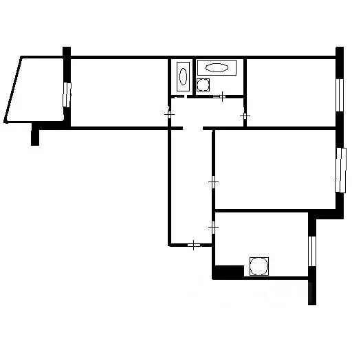 3-к кв. Татарстан, Казань ул. Маршала Чуйкова, 83 (63.2 м) - Фото 1