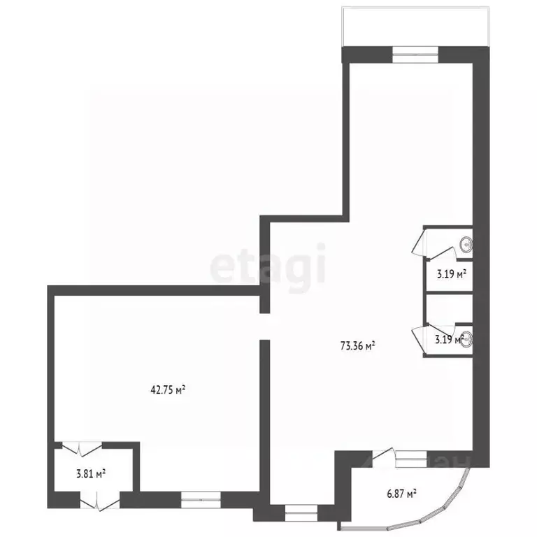 Помещение свободного назначения в Тюменская область, Тюмень ... - Фото 2