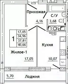 1-к кв. Смоленская область, Смоленский муниципальный округ, д. ... - Фото 0