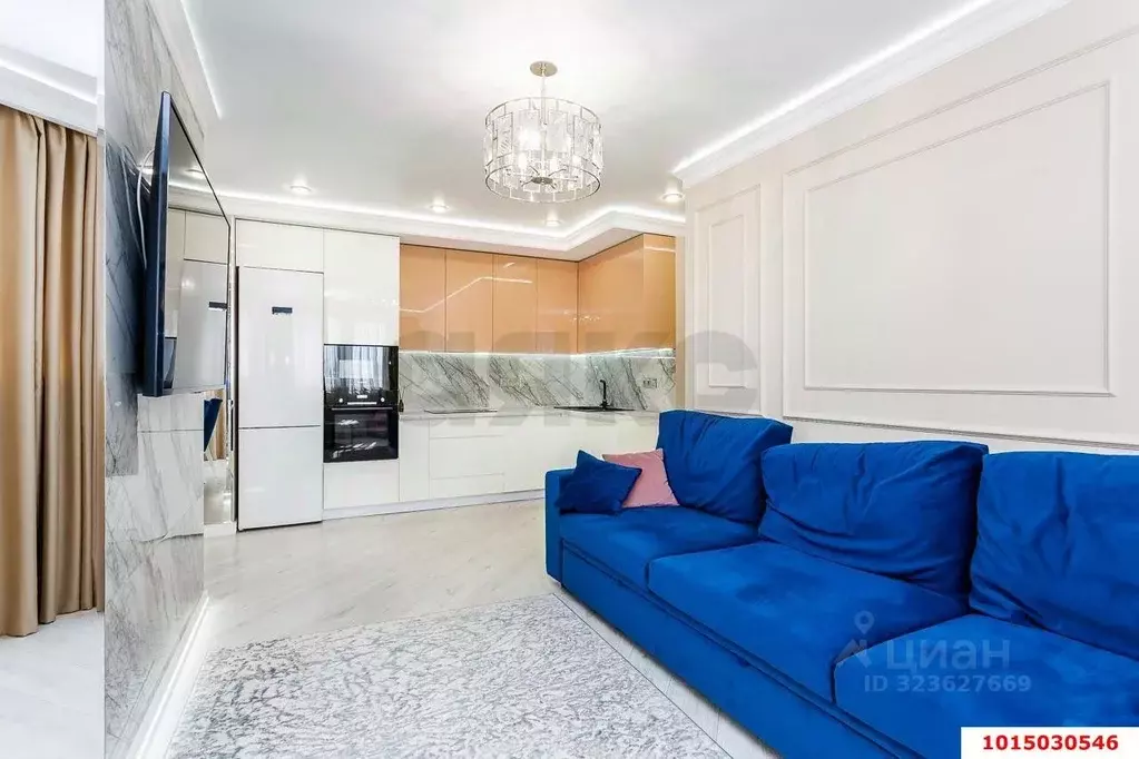 3-к кв. Краснодарский край, Краснодар ул. Цезаря Куникова (75.4 м) - Фото 1