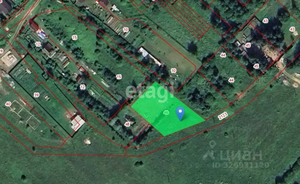 Участок в Ярославская область, Угличский муниципальный округ, д. ... - Фото 1