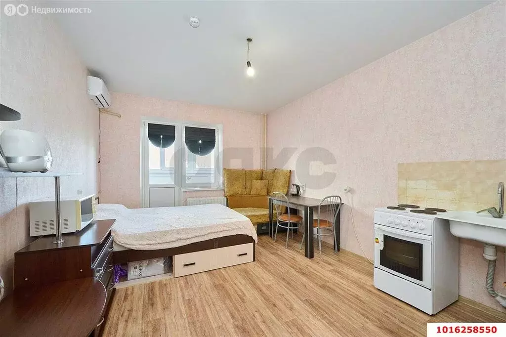 Квартира-студия: Краснодар, улица имени 40-летия Победы, 188 (26.1 м) - Фото 2