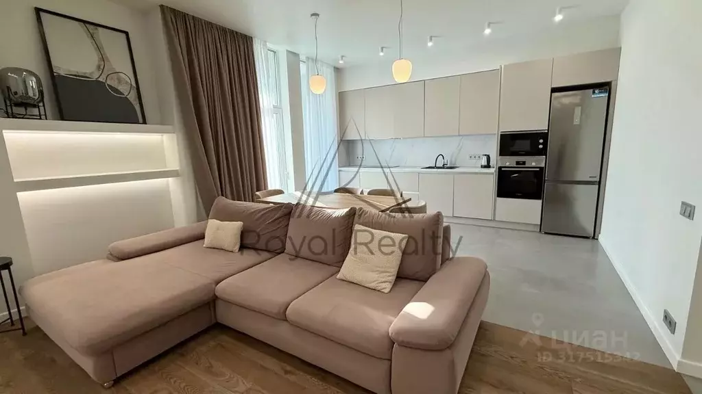 3-к кв. Санкт-Петербург ул. Рентгена, 25 (88.0 м) - Фото 0
