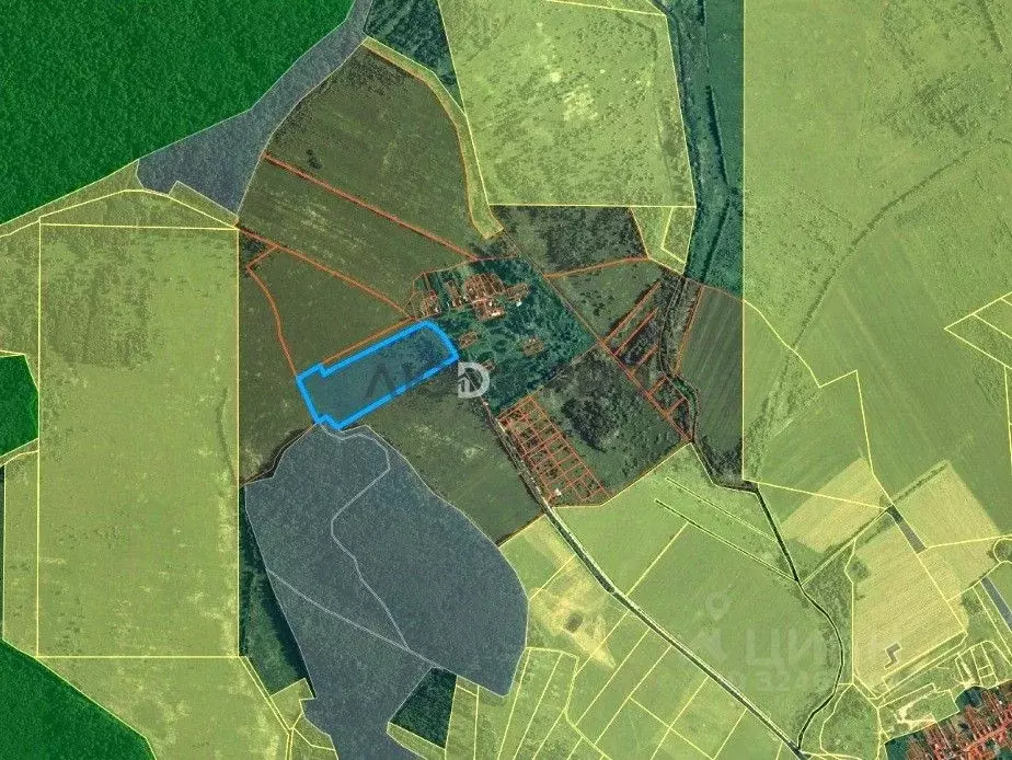 Участок в Тверская область, Калининский муниципальный округ, д. ... - Фото 1