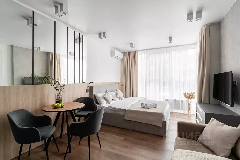 1-к кв. Татарстан, Казань ул. Адоратского, 1Б (26.0 м) - Фото 1