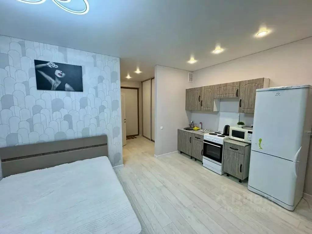 Студия Тюменская область, Тюмень ул. Эльвиры Федоровой, 1к1 (32.0 м) - Фото 1