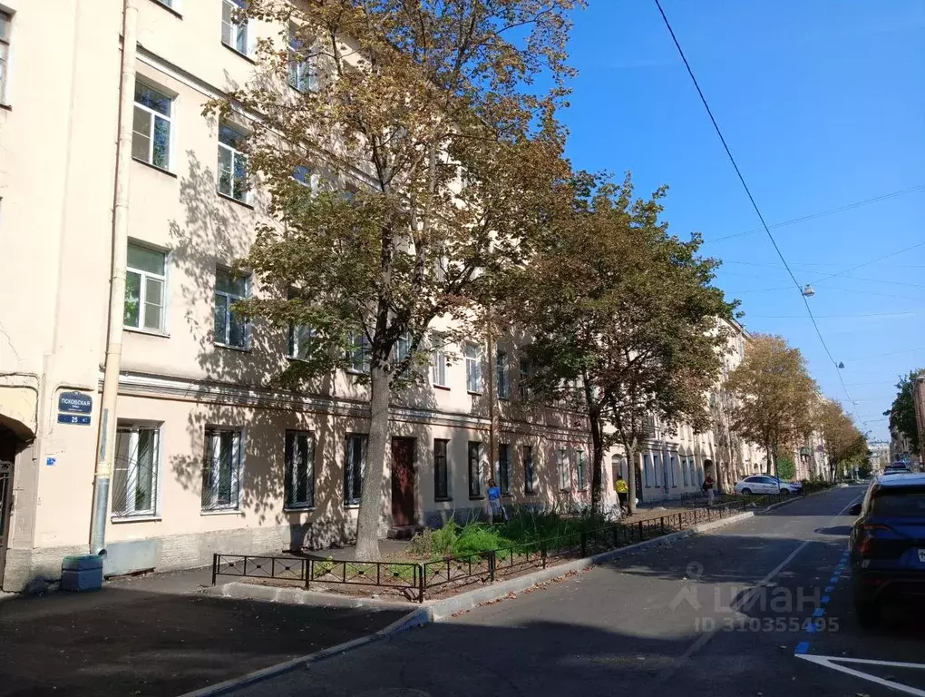 2-к кв. Санкт-Петербург Псковская ул., 19-21 (39.0 м) - Фото 0