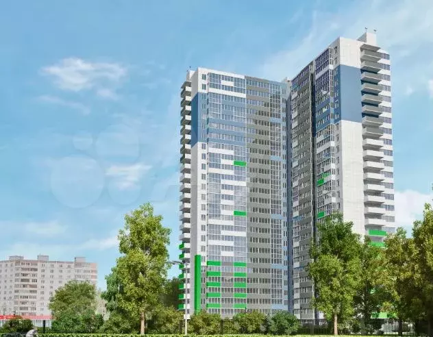 Квартира-студия, 22 м, 6/26 эт. - Фото 1