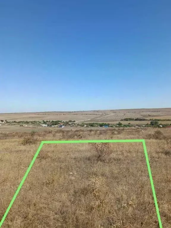 Участок в Крым, Симферопольский район, Чистенское с/пос, с. Камышинка  ... - Фото 1