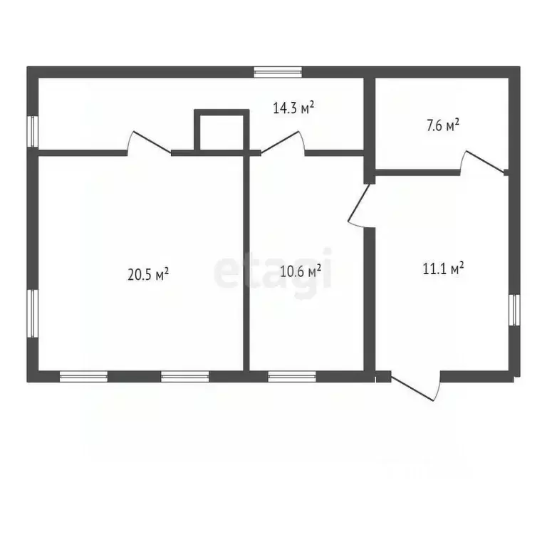 Дом в Воронежская область, Новоусманский район, с. Орлово ул. ... - Фото 1