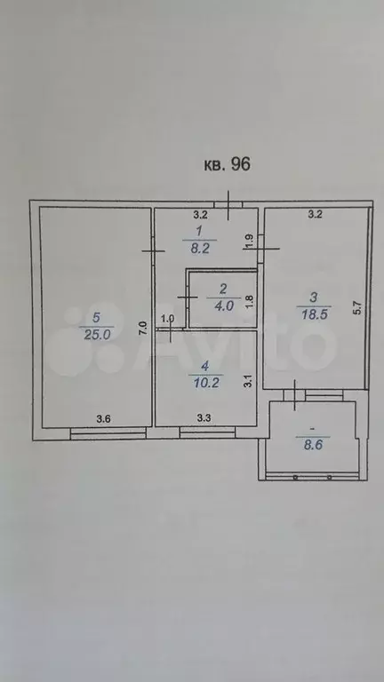 2-к. квартира, 74 м, 16/17 эт. - Фото 0