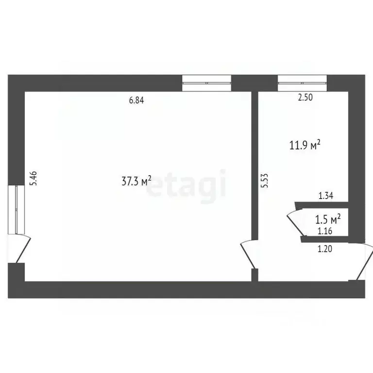 Торговая площадь в Тамбовская область, Уварово 2-й мкр, 11 (51 м) - Фото 2