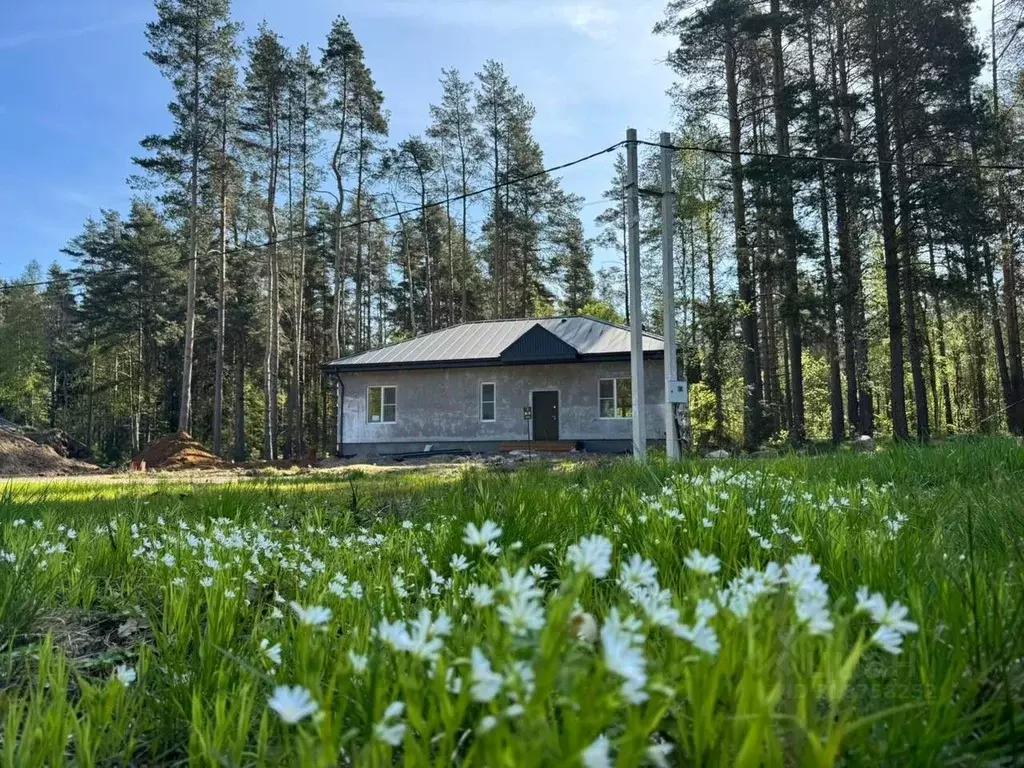 Коттедж в Ленинградская область, Выборгский район, Полянское с/пос, ... - Фото 0