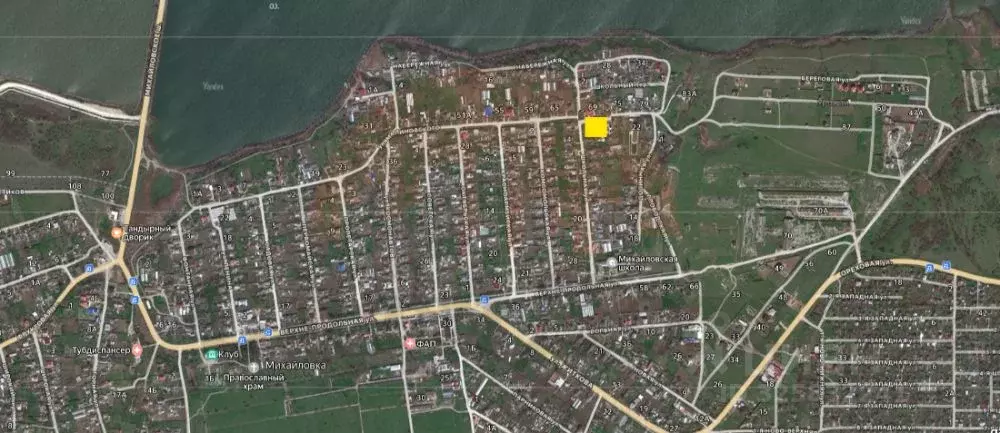 Участок в Крым, Сакский район, Ореховское с/пос, с. Михайловка ул. ... - Фото 1