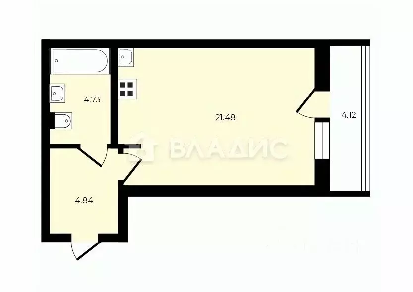 Студия Ленинградская область, Всеволожский район, Свердловское ... - Фото 2