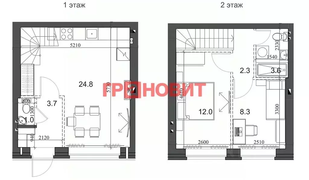 3-к кв. Новосибирская область, Новосибирский район, Мичуринский ... - Фото 1