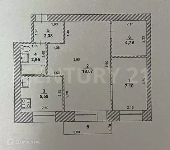Продаётся 3-к квартира, 40.9 м - Фото 0