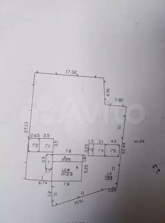Дом 32 м на участке 7 сот. - Фото 1