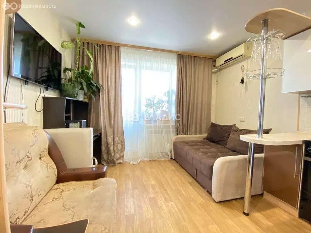 Квартира-студия: Благовещенск, улица 50 лет Октября, 106/1 (25.1 м) - Фото 1