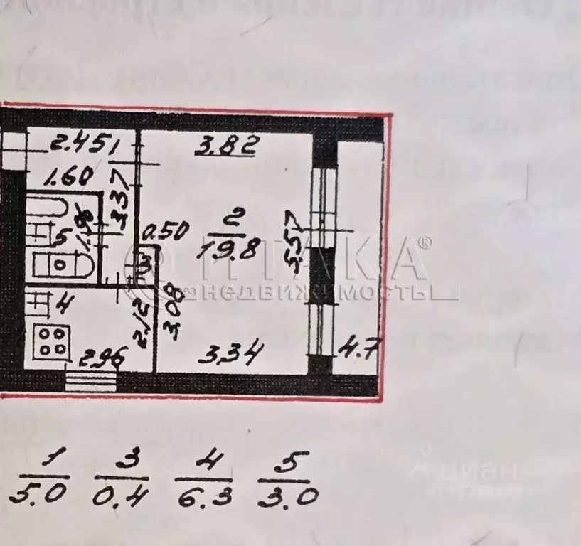 1-к кв. Санкт-Петербург ул. Кибальчича, 10К1 (34.5 м) - Фото 1