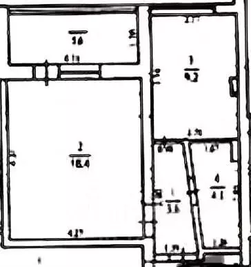 1-к кв. Севастополь ул. Комбрига Потапова, 37к2 (40.9 м) - Фото 2