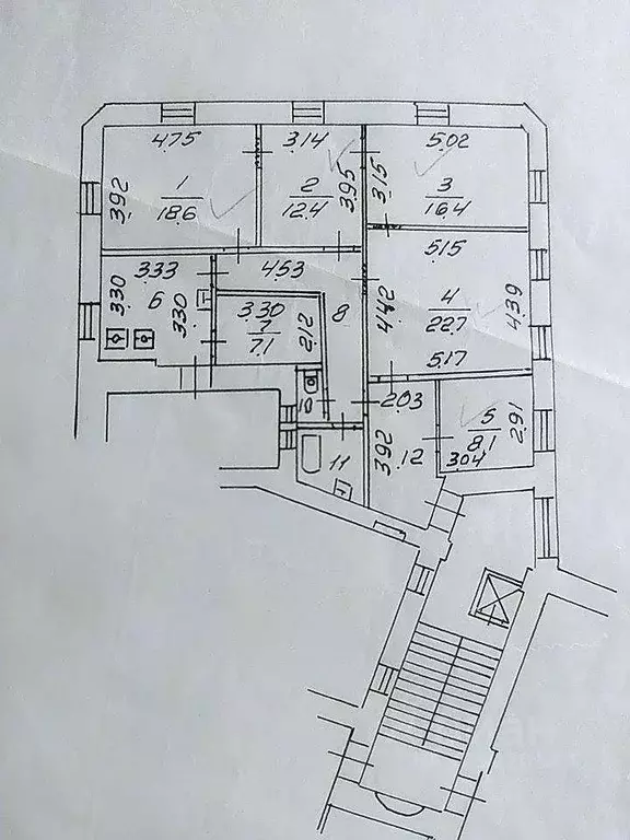 5-к кв. Москва ул. Большая Молчановка, 24/2С1 (121.5 м) - Фото 2