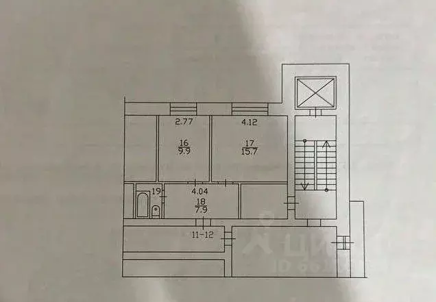 2-к кв. Пермский край, Пермь ул. Клары Цеткин, 23 (37.2 м) - Фото 2