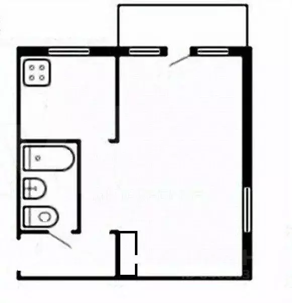 1-к кв. Орловская область, Орел Детский пер., 1 (32.0 м) - Фото 1