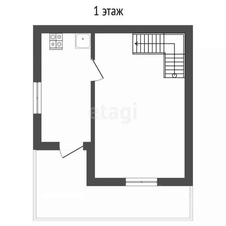 Дом в Орловская область, Орел Колосок СНТ, 2-я линия (28 м) - Фото 2