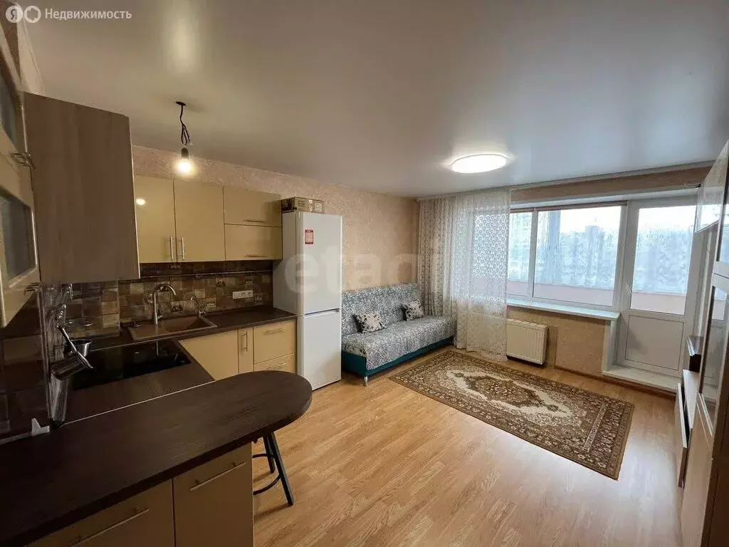 Квартира-студия: Ижевск, улица Героя России Ильфата Закирова, 9 (24.1 ... - Фото 2