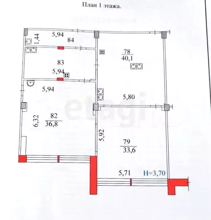 Продам помещение свободного назначения, 132.7 м - Фото 1