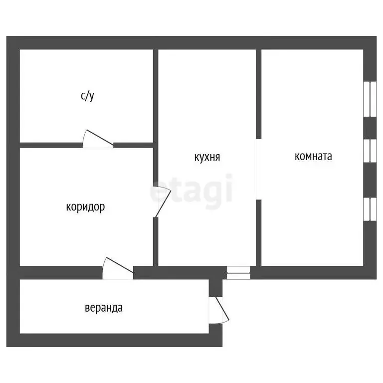 Дом в Пласт, улица Лермонтова (24.3 м) - Фото 1