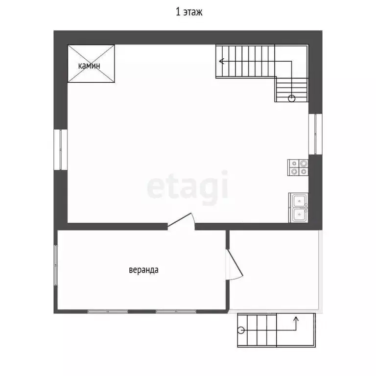 Дом в Московская область, Дмитровский муниципальный округ, Объединения ... - Фото 1