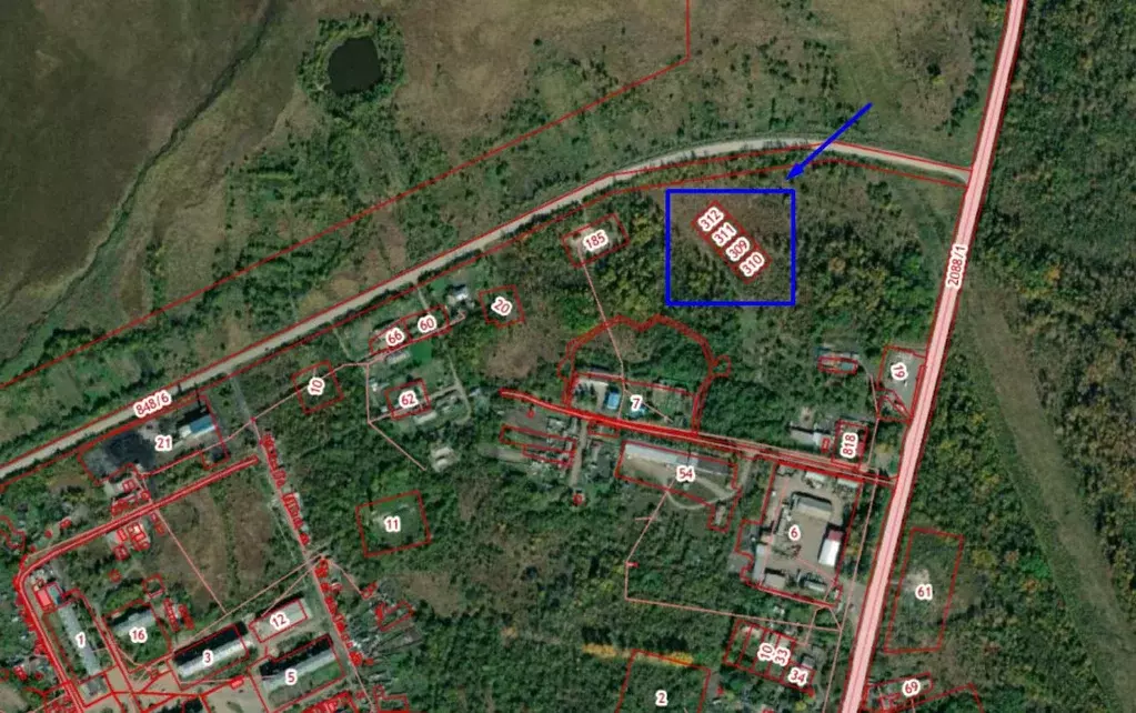 Участок в Амурская область, Архара пгт пер. Дорожный (10.5 сот.) - Фото 1