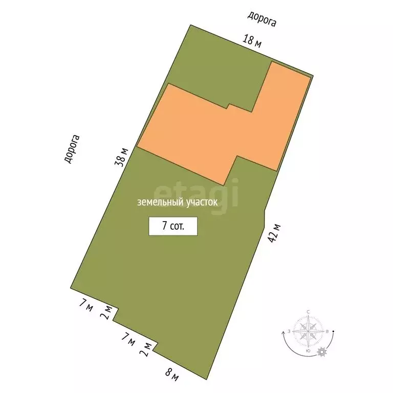 Дом в Чита, Дарасунская улица (48 м) - Фото 1