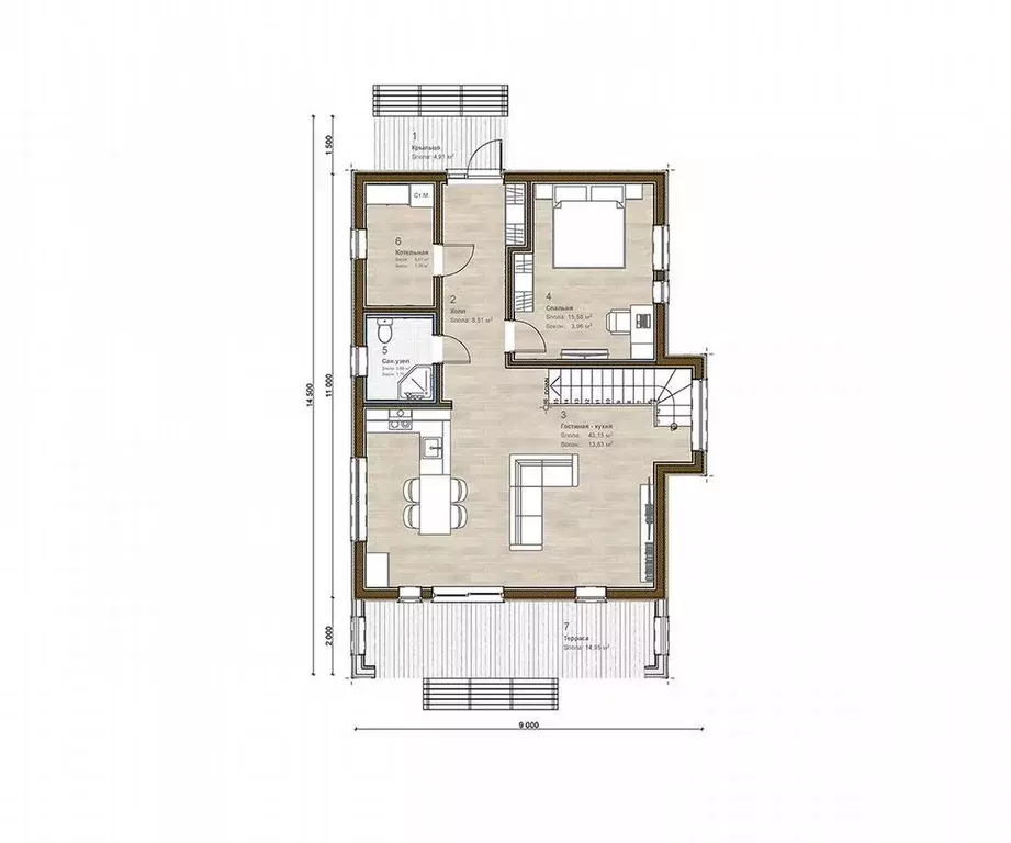 Коттедж в Московская область, Истра муниципальный округ, д. Мартюшино  ... - Фото 1
