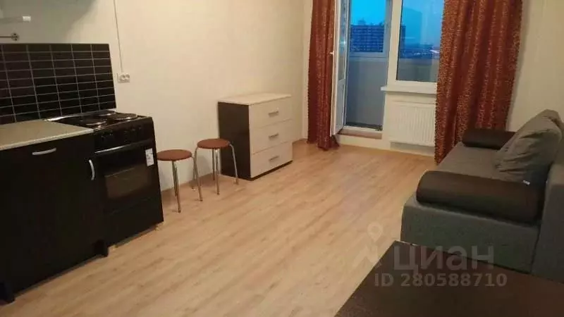 Студия Санкт-Петербург пос. Шушары, пер. Вилеровский, 6 (28.0 м) - Фото 2