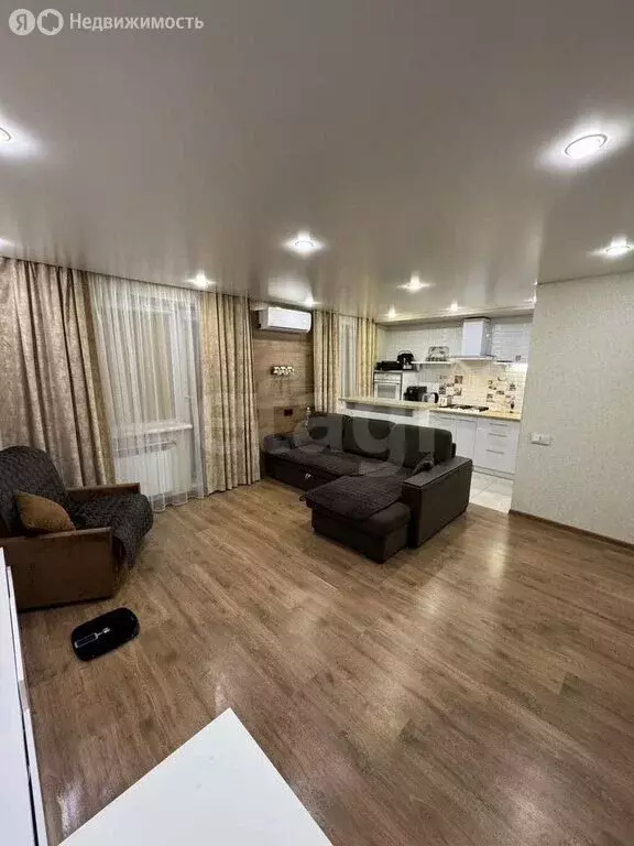 Квартира-студия: посёлок городского типа Смышляевка, Коммунистический ... - Фото 2