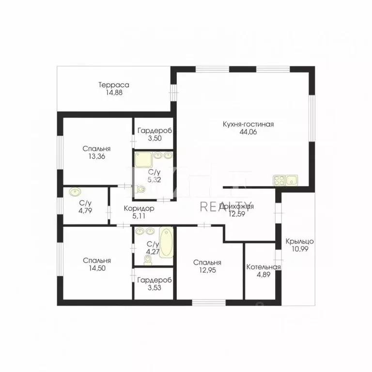 Дом в Ленинградская область, Выборгский район, Первомайское с/пос, ... - Фото 2