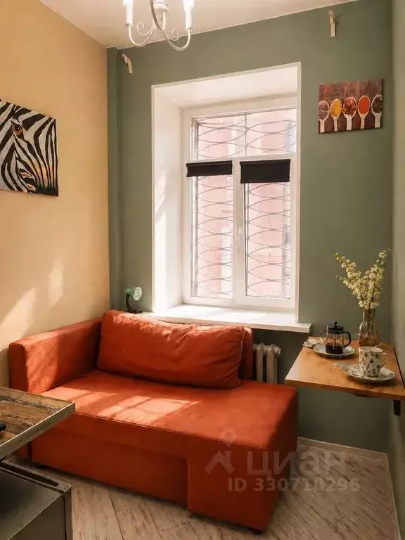 Студия Санкт-Петербург Верейская ул., 28Б (10.0 м) - Фото 1