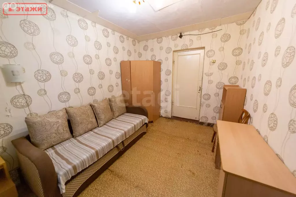 1к в -комнатной квартире (29.2 м) - Фото 2