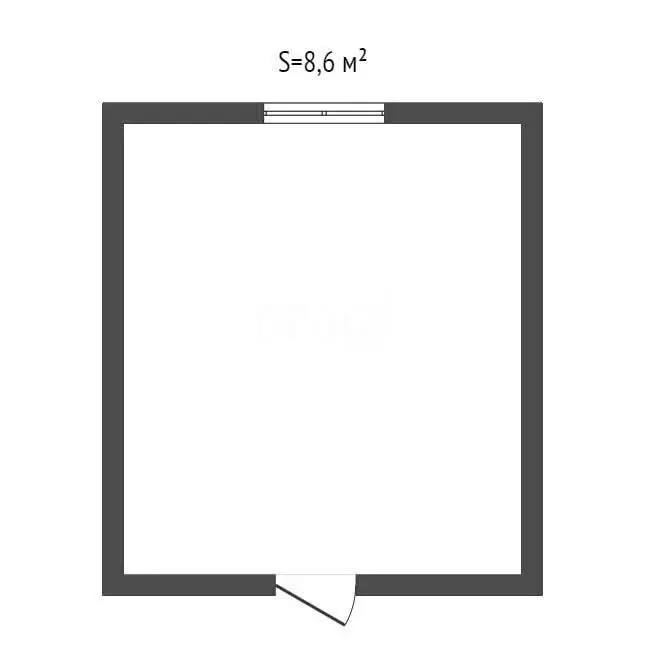 1к в -комнатной квартире (18.4 м) - Фото 1